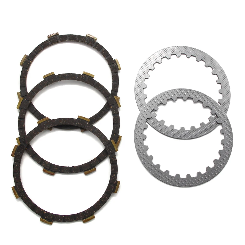 

Motorcycle Clutch Friction Disc Plate Kit For Yamaha GT80G GT80MXB GTMX LB50 LB80 MX80 MX80G MX80J RD80 RD50M RD60 257-16324-00