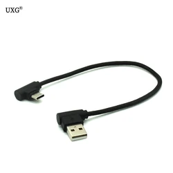 20 cm/0.2 m krótki 90 stopni rodzaj usb C kabel ładowania L kształt USB-C telefon ładowarka Cabel dla Samsung A3 A5 A7 2017 Huawei P20 Pro