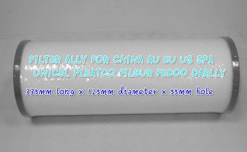 Imagem -06 - Filtro de Água Popular 335x125 mm 54 mm Melhores Vendas Filtros de Spa Nova Zelanda Austrália Banheira Quente Mais Vendidos