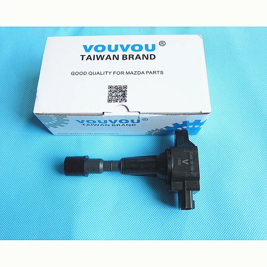 Car accessories high quality ignition coil for Mazda 2 2007 -2011 Mazda 3 2005-2013 1.6L BK BL BN BM ZJ49-18-100 ZJ20-18-100