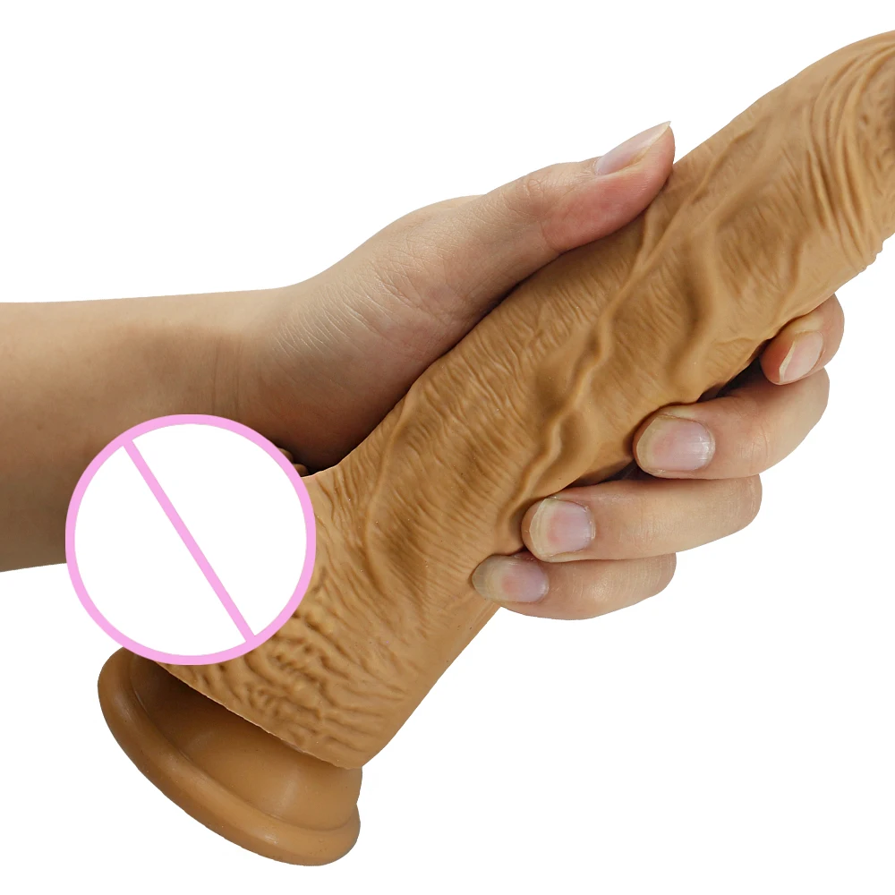 Skin Feeling Realistic Penis Soft Sexy Huge Dildo Female Masturbator Multiple combinations Liquid Silicone Dildos for Women