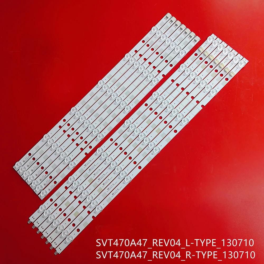 New 14 PCS LED backlight strip for TOSHIBA SVT470A47_REV04_R L 47M7463D 47L7453DB 47L7453D 47L7463DG TYPE LC470DUK SG K2