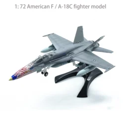 1: 72 American f / A-18C fighter model  Simulation finished product model 37118