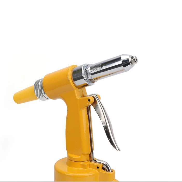 2.4-4.8Mm Industri Air Hydraulic Pop Rivet Gun Pneumatic Riveter Kit Set untuk Tubuh Auto Bekerja