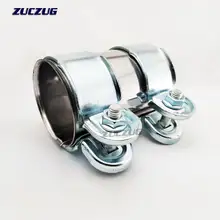 Unique Bargains Car Adapter Joiner Pipe Universal 80mm 3.15" OD 76mm 2 99 Length Connector Tubing Adapter Silver Tone