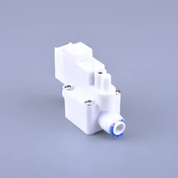 Pure Water Machine Accessories Purifier High Pressure Valve Pressure Switch Solenoid Valve 1/4 Tube Quick Connection