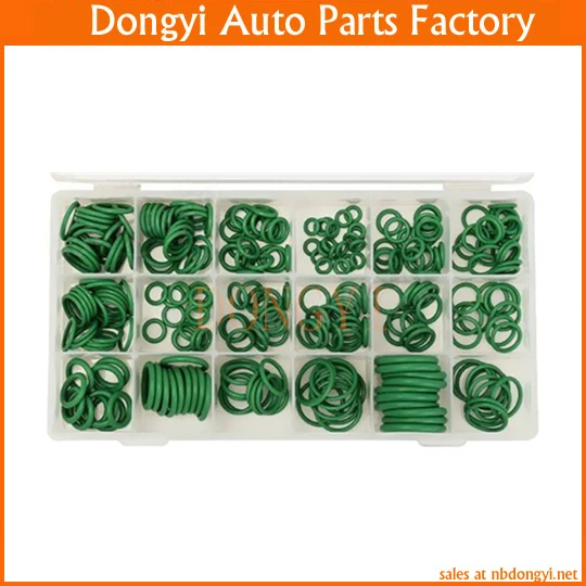 

O-RING Automobile Air Conditioning O-ring Seal 265PCS Air-conditioning Apron For 134a Rubber Ring Seal