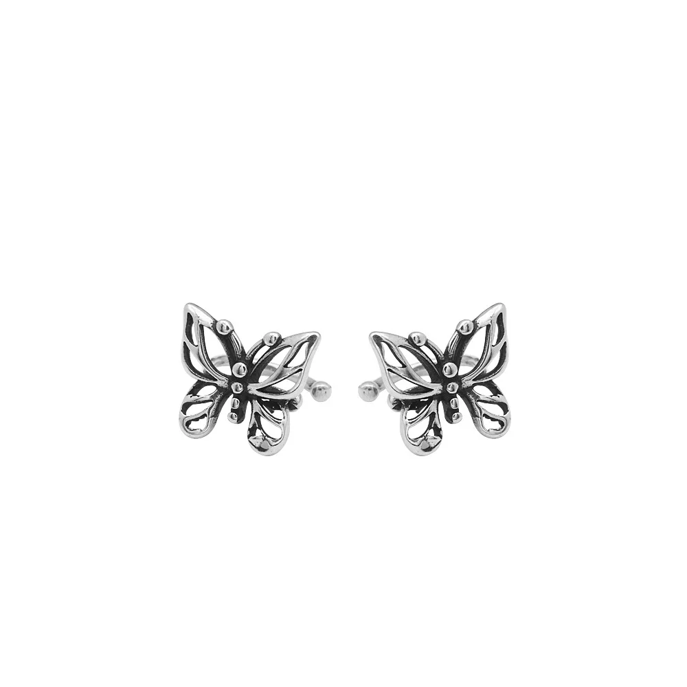 Stud Earrings Butterfly Thomas Style Glam Fashion Good Jewerly For Women,2021Ts Gift In 925 Sterling Silver,Super Deal