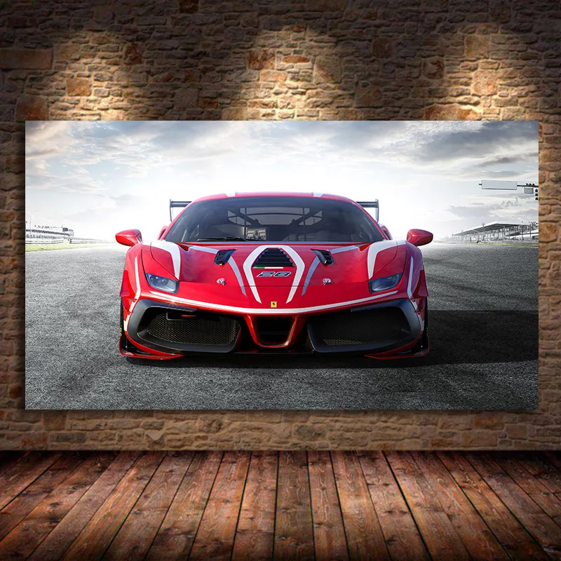 Modern Canvas Paintings Challenge Evo Race Racing Car Poster Wall Art Picture Prints for Living Room Decor Unframed