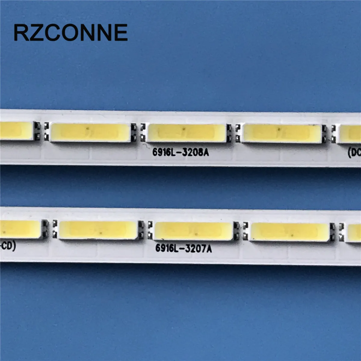 Faixa de retroiluminação de led para tv dell, 49 polegadas, u4919dw, 6916l-3207a, 6916l-3208a