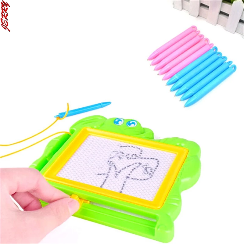 ขายร้อน5แม่เหล็กปากกาไวท์บอร์ดสำหรับเด็กเขียน Graffiti Drawing Board ปากกา Magnetic Palette ปากกา