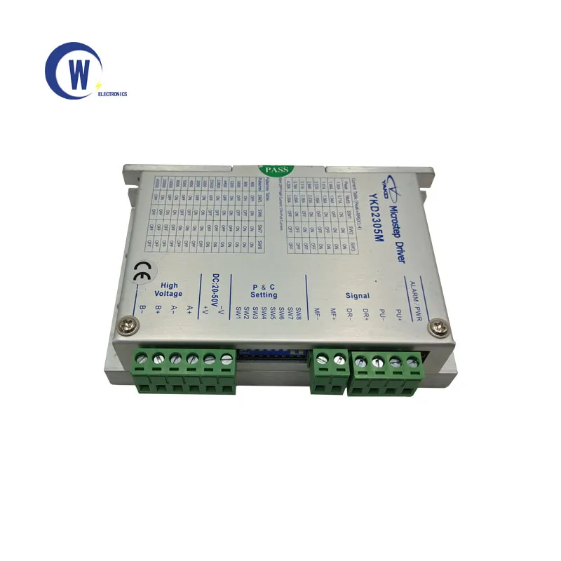 YAKO two-phase stepper motor driver 32bit DSP digital Stepper driver YKD2305M DC20-50V 3A