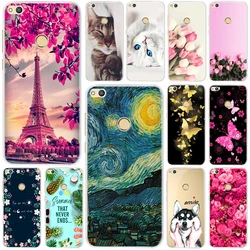For Huawei P8 Lite 2017 Case Huawei GR3 2017 Silicone Cute Cover Soft Phone Case For Huawei P9 Lite 2017 on Honor 8 Lite Housing