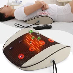 Moxibustion Back Massager Acupunctuur Rugpijn Lumbale Massage Pad Taille Body Verwarming Ontspanning Instrument Fysiotherapie Tool