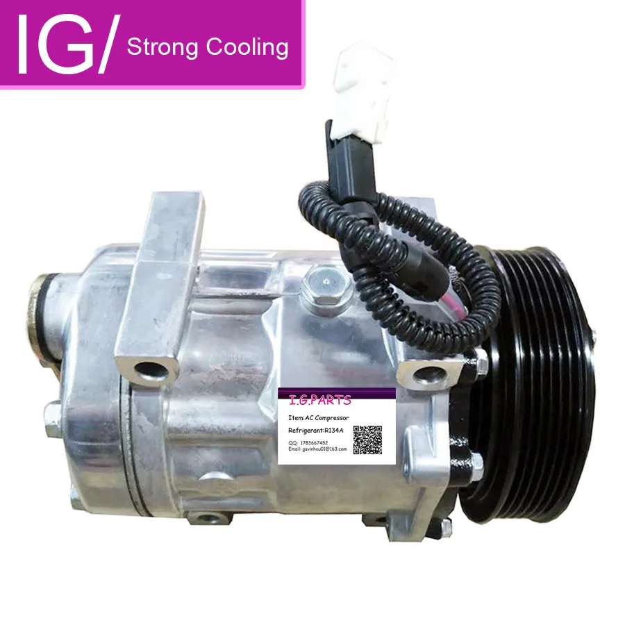 for QP7H15 AC COMPRESSOR FOR CAR MASSEY FERGUSON TYPE 6495 PART NO. QP8244