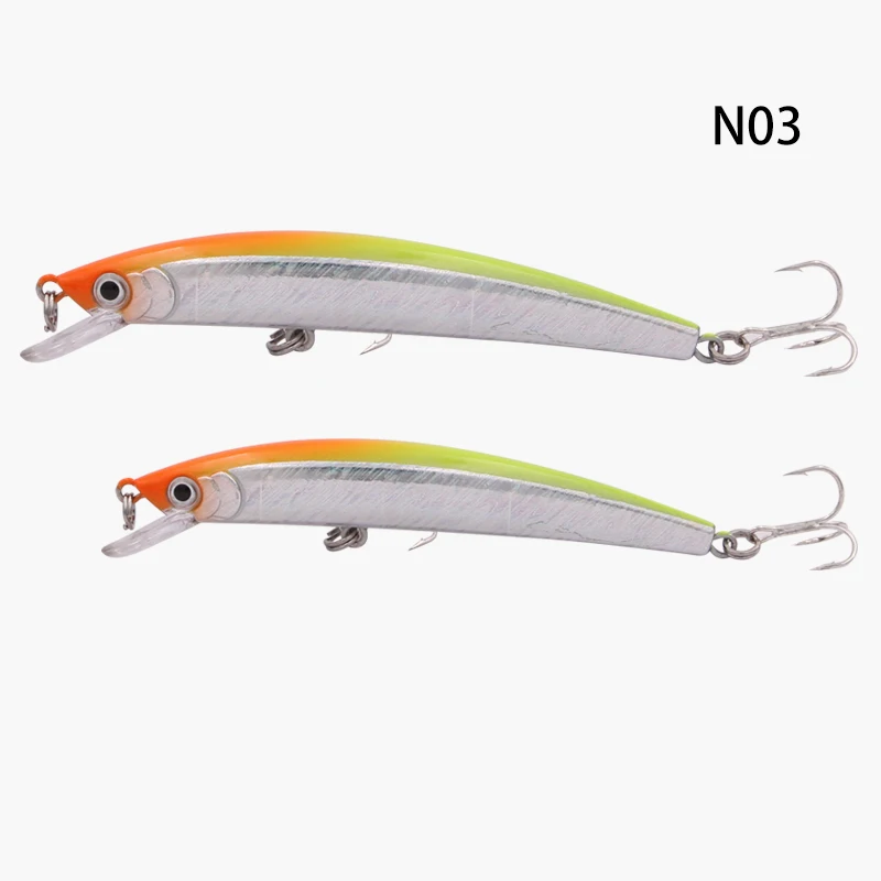 Wondershot A14 Minnow Sinking Wobbler Sea Fishing Lure 90mm/110mm Small Hard Bait Artificial Mini Swimbait Leurre Pescar
