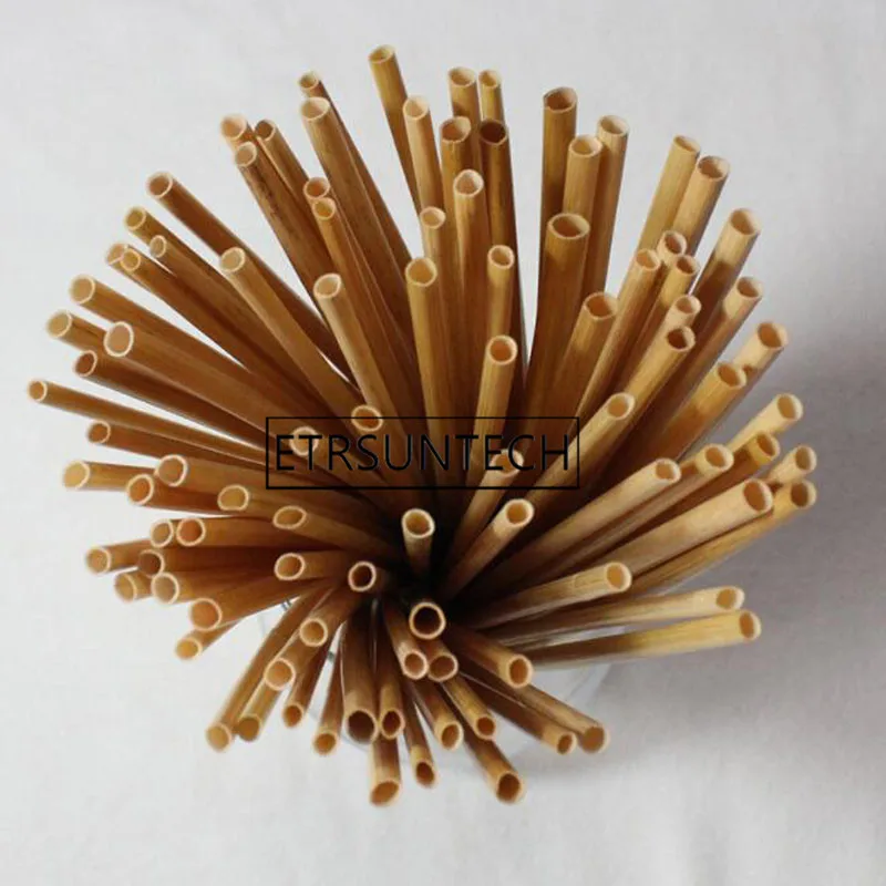 

3200pcs Wheat Drink Straw Eco-Friendly Drinking Straws Biodegradable Disposable Party Straws Bar Kitchen Accessory