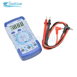 1 pz A830L LCD multimetro digitale AC DC tensione diodo frequenza Multitester Tester di corrente Display luminoso con funzione cicalino