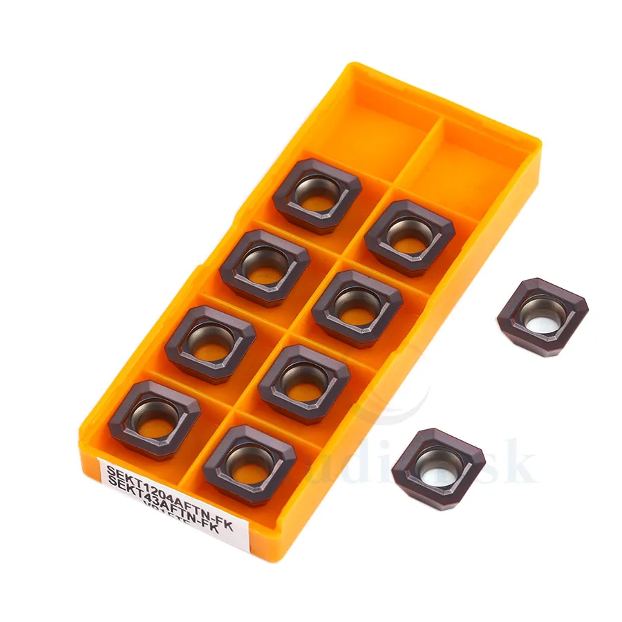 100% originale SEKT1204AFTN-FK VP15TF US735 UE6020 tornio in metallo duro di alta qualità inserto utensile tornio CNC SEKT1204AFTN-FK