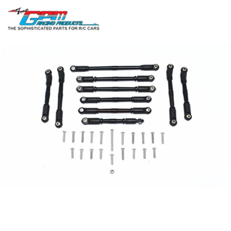 GPM ALUMINUM ADJUSTABLE TIE RODS -31PC SET FOR TAMIYA MERCEDES-BENZ G500(CC-02)-58675 RC Upgrade