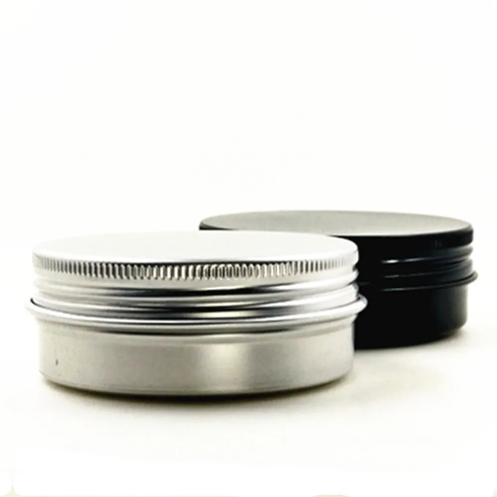 5g 10g 15ml 20g 30ml 40g 60g/2oz 80/100/120/150/200/250g aluminiowa puszka, pojemnik kosmetyczny, słoik z zakrętką.