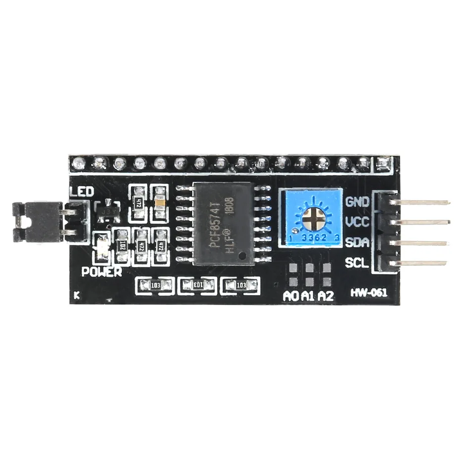 1602 Lcd Display Iic I2C Adapter Iic Seriële Interface Adapter Voor Arduino Robort Onderdelen LCD1602 Adapter Board Iic/I2C interface