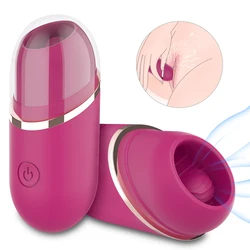 New TechnologyClit Vibrator Clitoral Sucking Tongue Licking Clitoris Stimulation Mini Toy 9 Powerful Vibration Modes Sex Toys