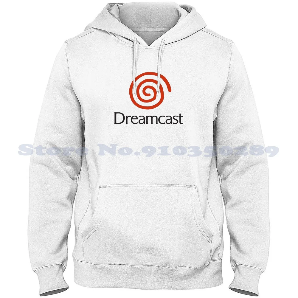 Dreamcast 100% Cotton Hoodie T-Shirt Dreamcast Videogames Video Games The Hedgehog Genesis Retro Gaming Nerdy Funny Cool