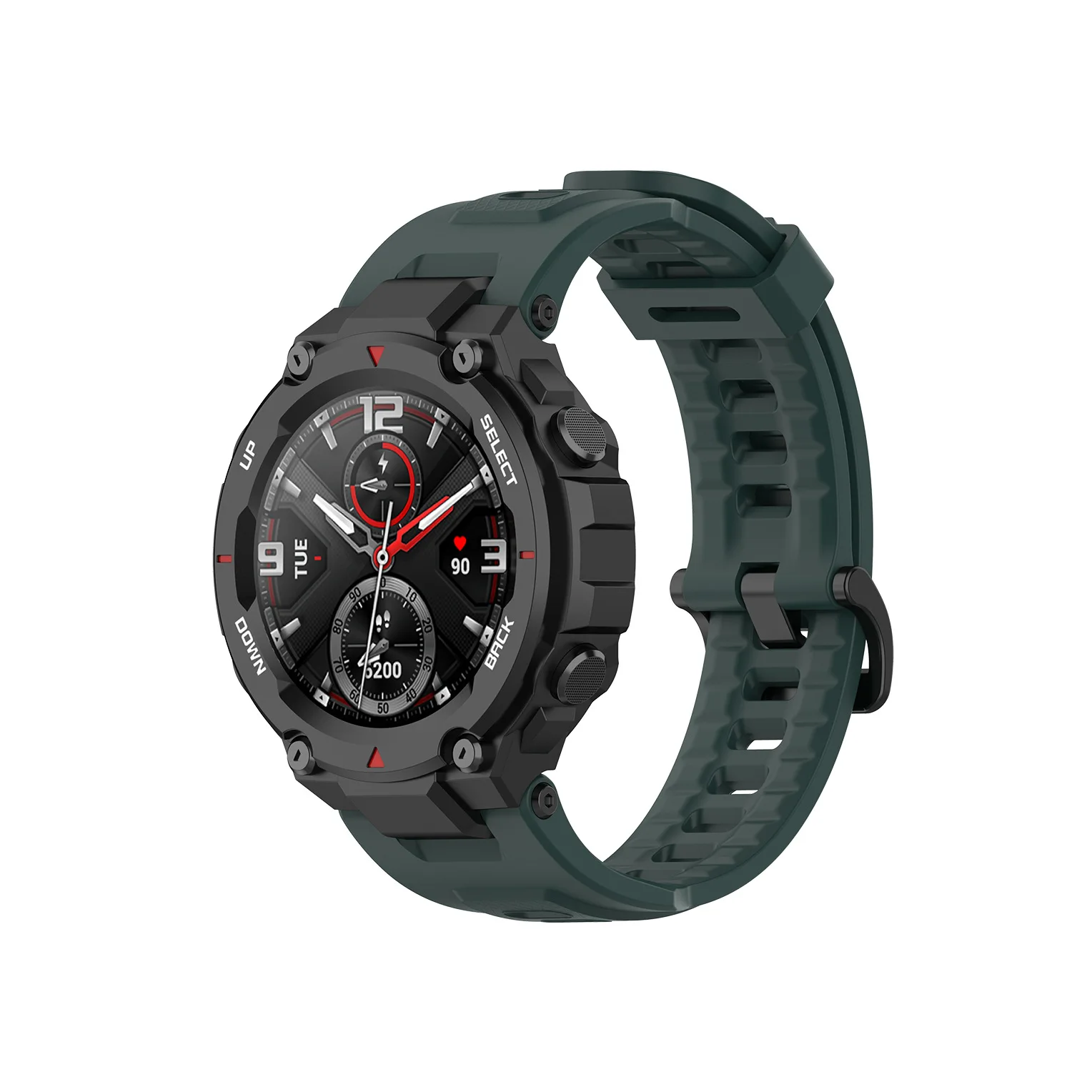 Correa de silicona para Huami Amazfit t-rex, pulsera de repuesto para reloj inteligente Xiaomi Amazfit T Rex, correa ajustable