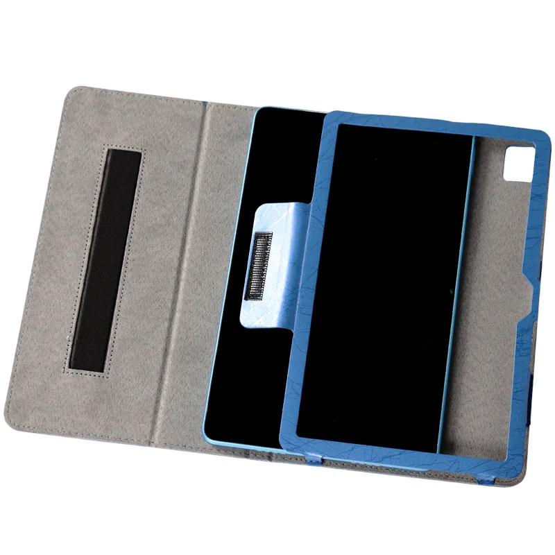 For TCL 10 Tab Max 4G 10.36 Android 9296G Tablet Case Print PU Leather Folding Stand with Hand Holder Magnetic Cover 9295G