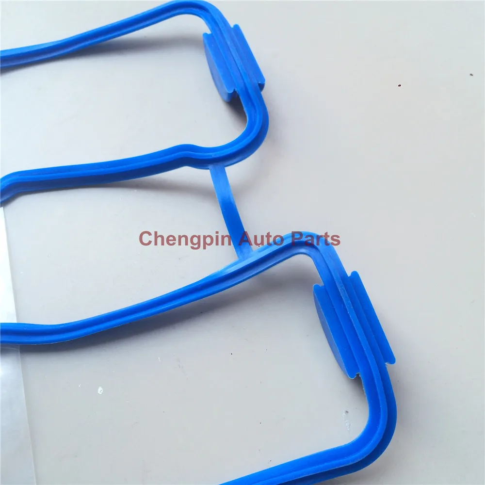 Aluminum Valve Cover Gasket Rubber OEM# 5488936 90501944 Blue GASKET For Captiva Opel Antara 2.4L Epica Excelle1.8 Regal Astra