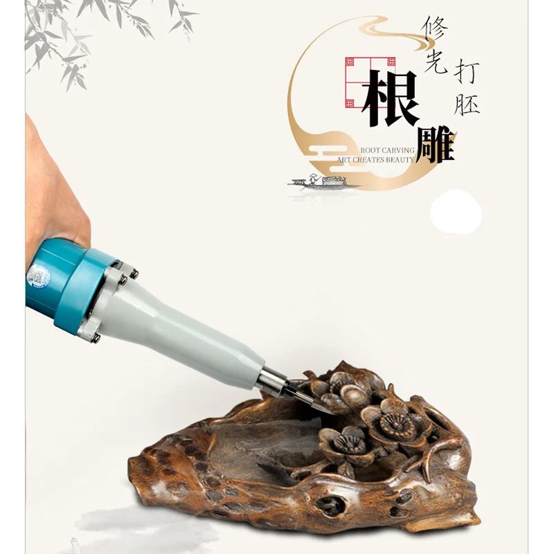 High-speed electric grinder 25-3 high-power direct-grinding electric drill root carving wood carving grinding  carving too