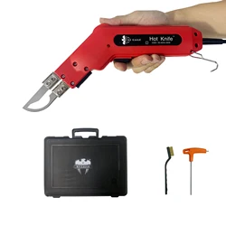 KS EAGLE Electric Hot Knife Thermal Cutter Hand Held Heat Cutter Foam Cutting Tools Non-Woven Fabric Rope Curtain Heating Wire