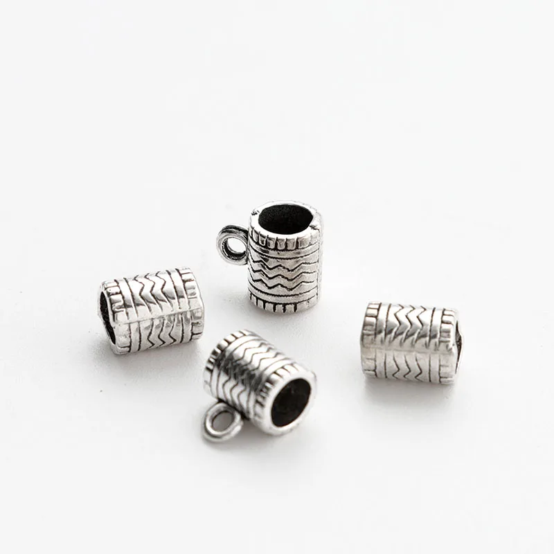 20PCS Antique Loose Beads Spacer Alloy Metal Beads Accessories Clips Clasps Connectors For Jewelry Making DIY Bracelet Necklace