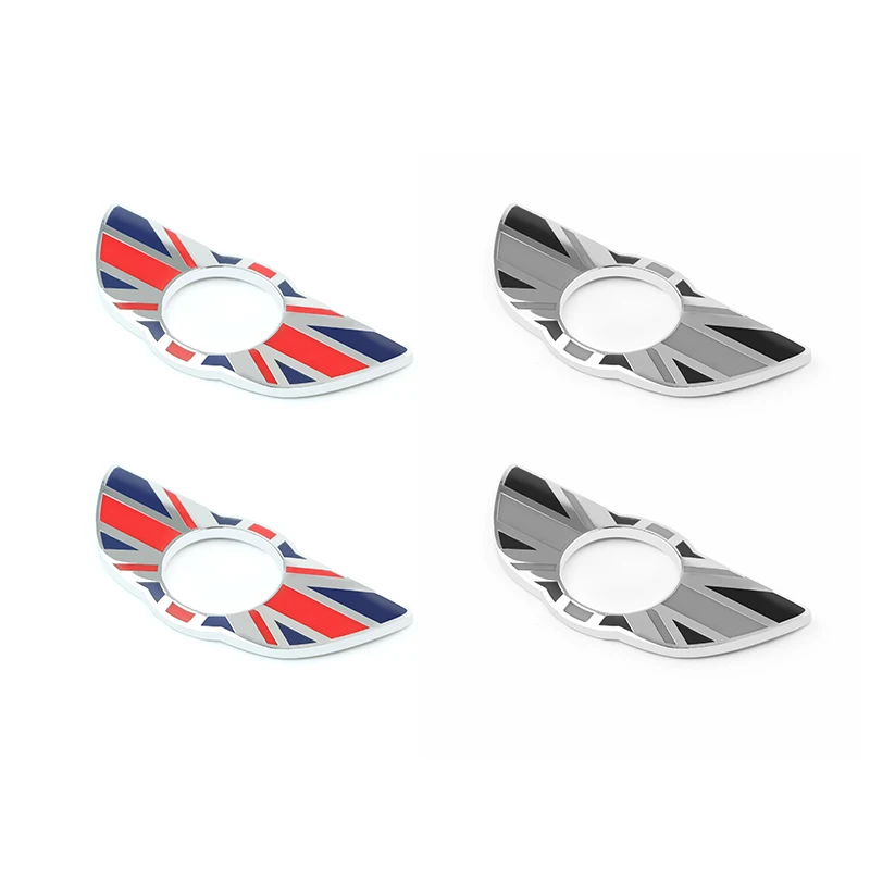 Auto Car Min Door Handle Decals Refit Union Jack Car Accessories for MI R55 R56 R57