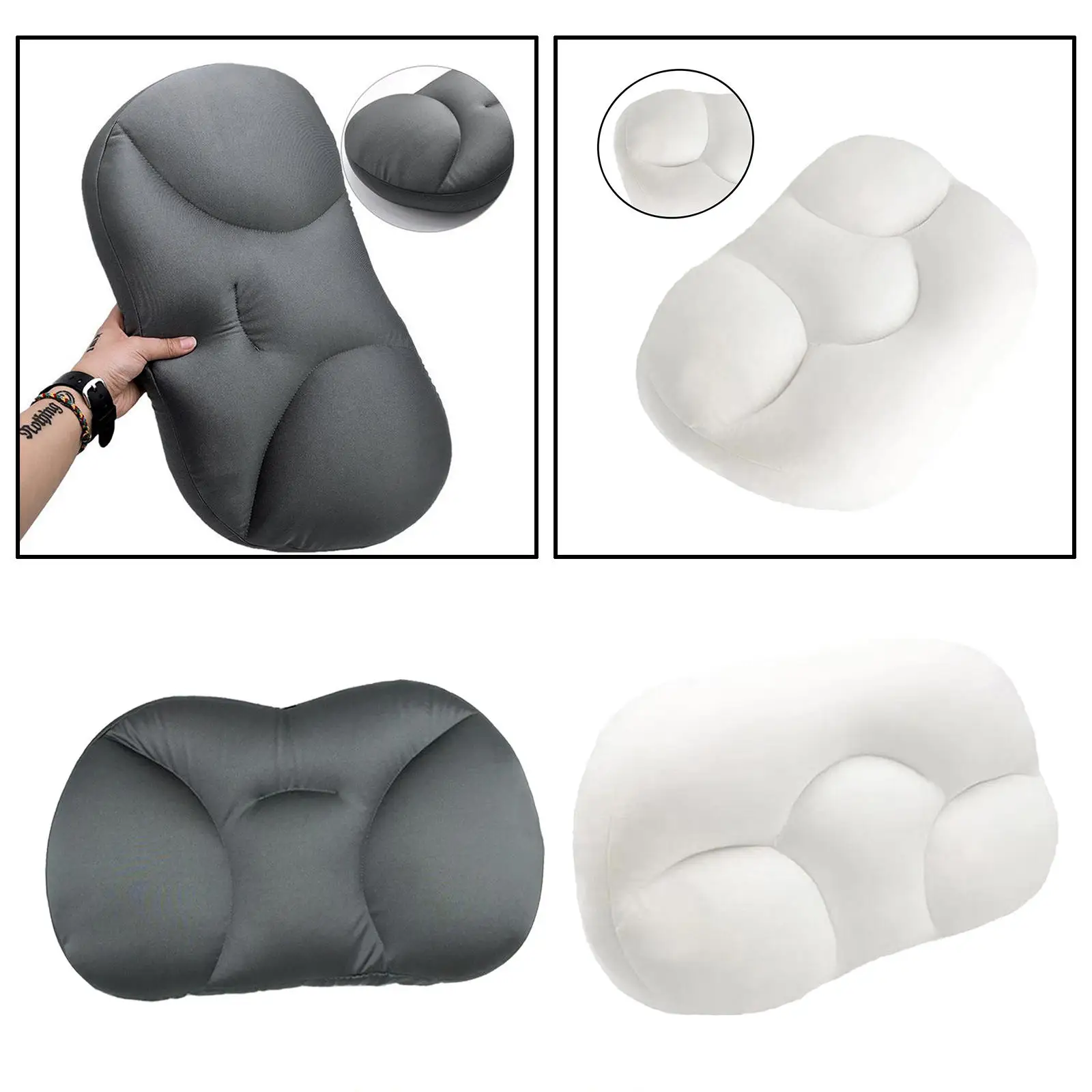 

Memory Foam Sleep Pillow 3D All-round Soft Pillow for Relieve Neck Back Pain Foam Egg Pillow Orthopedic Baby Nursing Cushion