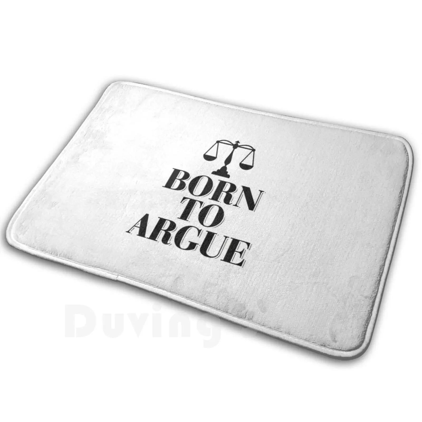 Lawyer | Jurist Jurisprudence Student Study Gift Ideas Mat Rug Carpet Anti-Slip Floor Mats Bedroom Attorney Legal Texts Lawyers