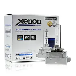 Faros delanteros de coche de alto brillo con base de metal completa, lámpara de bombilla HID de xenón, 4300K, 6000K, 8000K, D1S, D2S, D3S, D4S, 2 uds.