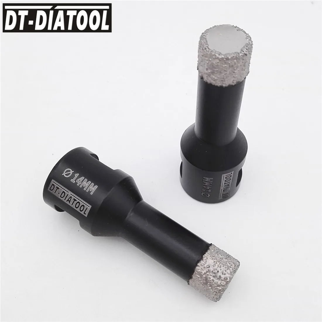 DT-DIATOOL 2pcs M14 Dia 14 millimetri Dry Vuoto Brasato Del Diamante Corone Trapano Foro di Piastrelle di Ceramica Seghe Granito Marmo pietra di Perforazione Bit