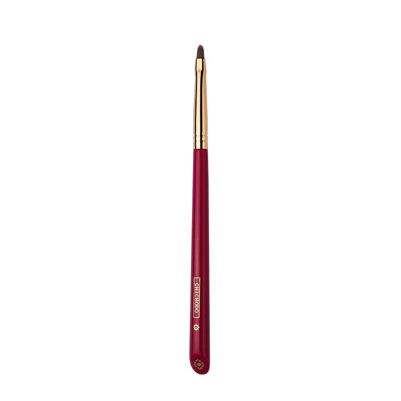 CHICHODO Makeup Brush-Luxurious Red Rose Series-High Quality Synthetic Hair Eyesliner Brush-Cosmetic Pen-Beauty Tools-Make up