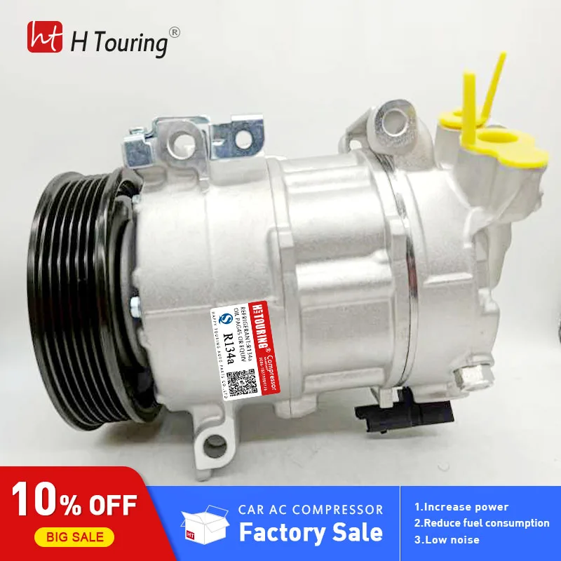 6SEL16C A/C Compressor for Peugeot 308 408 508 Partner Tepee RCZ 9659875480 9659875580 447190-8110 447190-8112 447260-1920