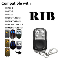 RIB SUN T433-2CH RIB SUN T433-4CH garage door remote control gate control RIB remote garage fixed code remote control