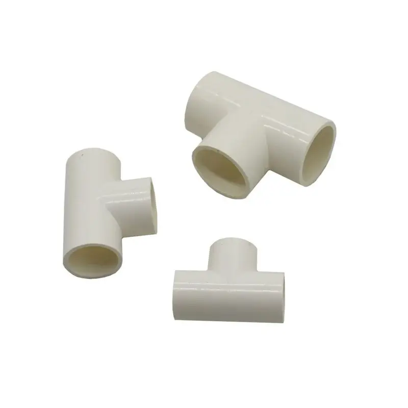 

DN15 DN20 DN25 PVC tube tee water splitter Hot Melt 1/2 3/4 1inch water pipe connector 1pcs