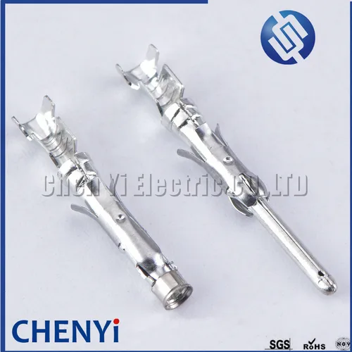 Imagen 2 del producto 50 Uds. Pin de engarzado de terminal de cable de empalme de coche serie 1,5mm 1-66103-8 1-66101-9 para conector 206043 -1 182649 -1 66601-1 66602-1