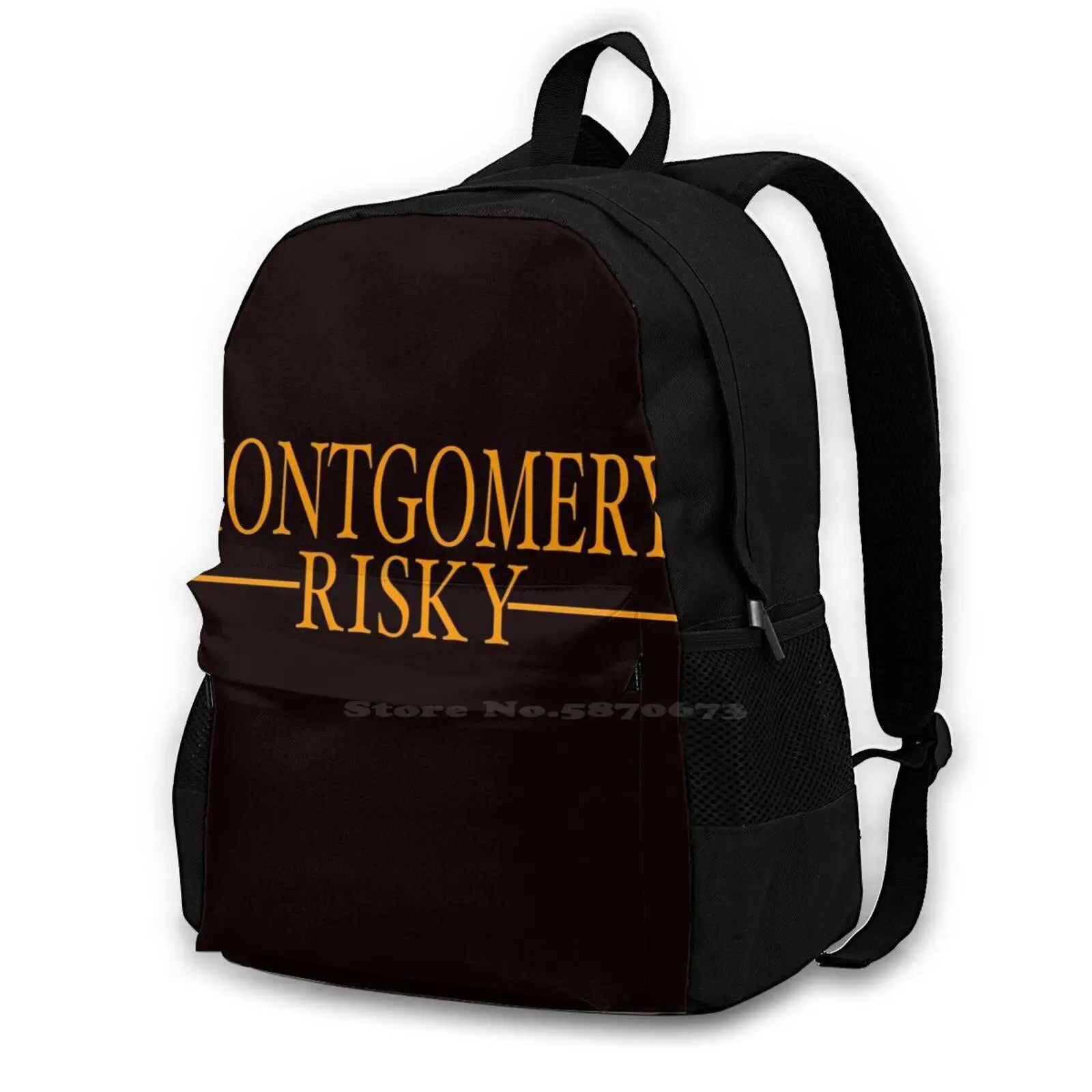 

Montgomery Ricky Bag Backpack For Men Women Girls Teenage Ricky Montgomery Montgomery Ricky Cover Art Music Band Indie