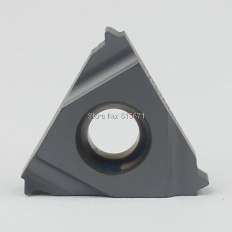 10pcs 16ER 16IR 11W 12W 14W 19W 55-Degree Inch Thread Blade Inserts Carbide Turning Tools For Stainless and Steel Machining