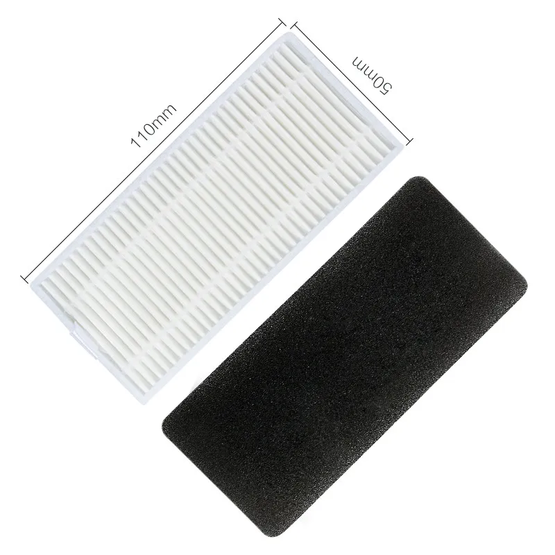 Vacuum Cleaner HEPA Filter for Robotic Vacuum Cleaner Parts Accessories Replacement Filter 110mm*50mm*10mm