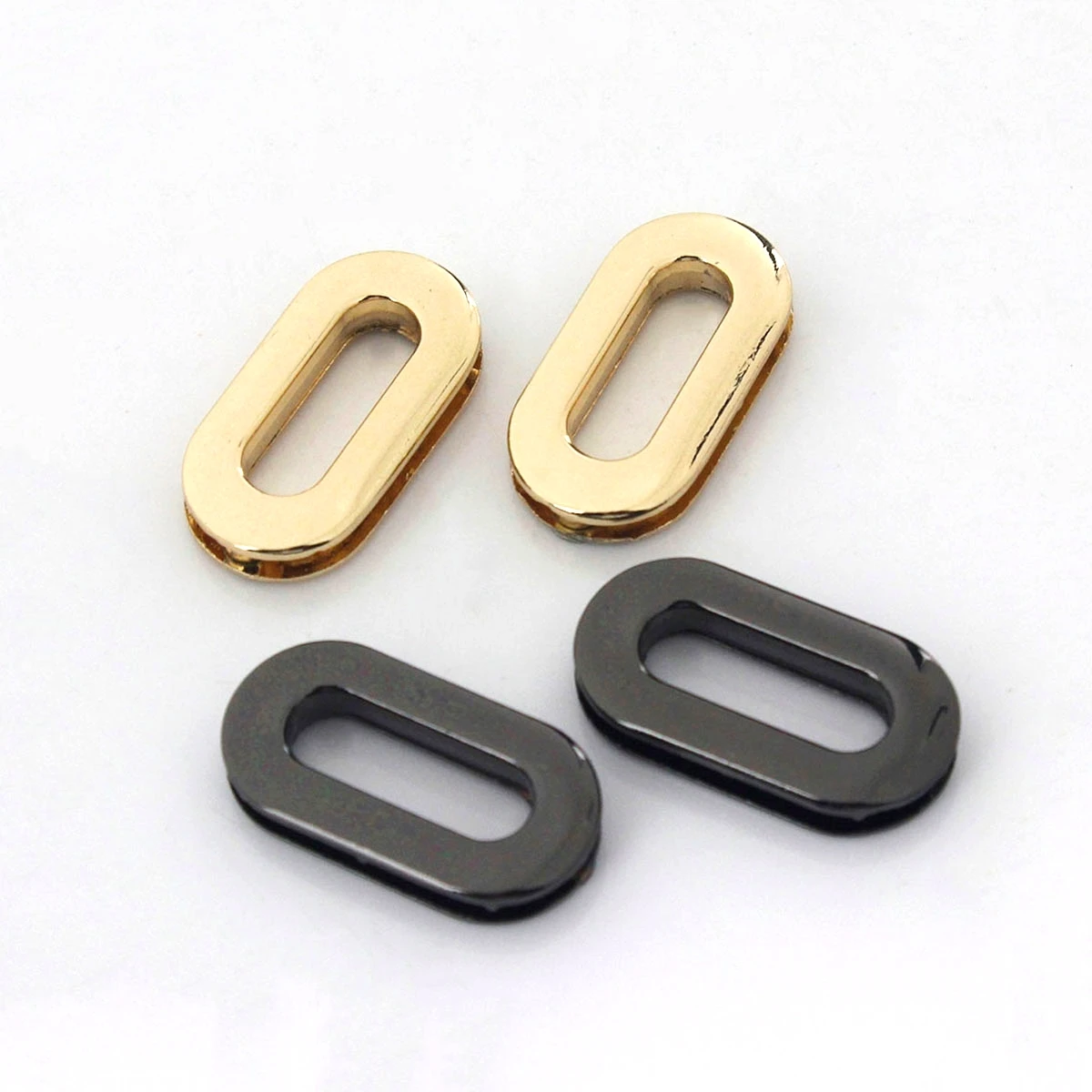 2pcs Metal Oval Screw Back Eyelets With Washer Grommets Leather Craft Accessory for Bag Garment Shoe Clothes Jeans Decoration