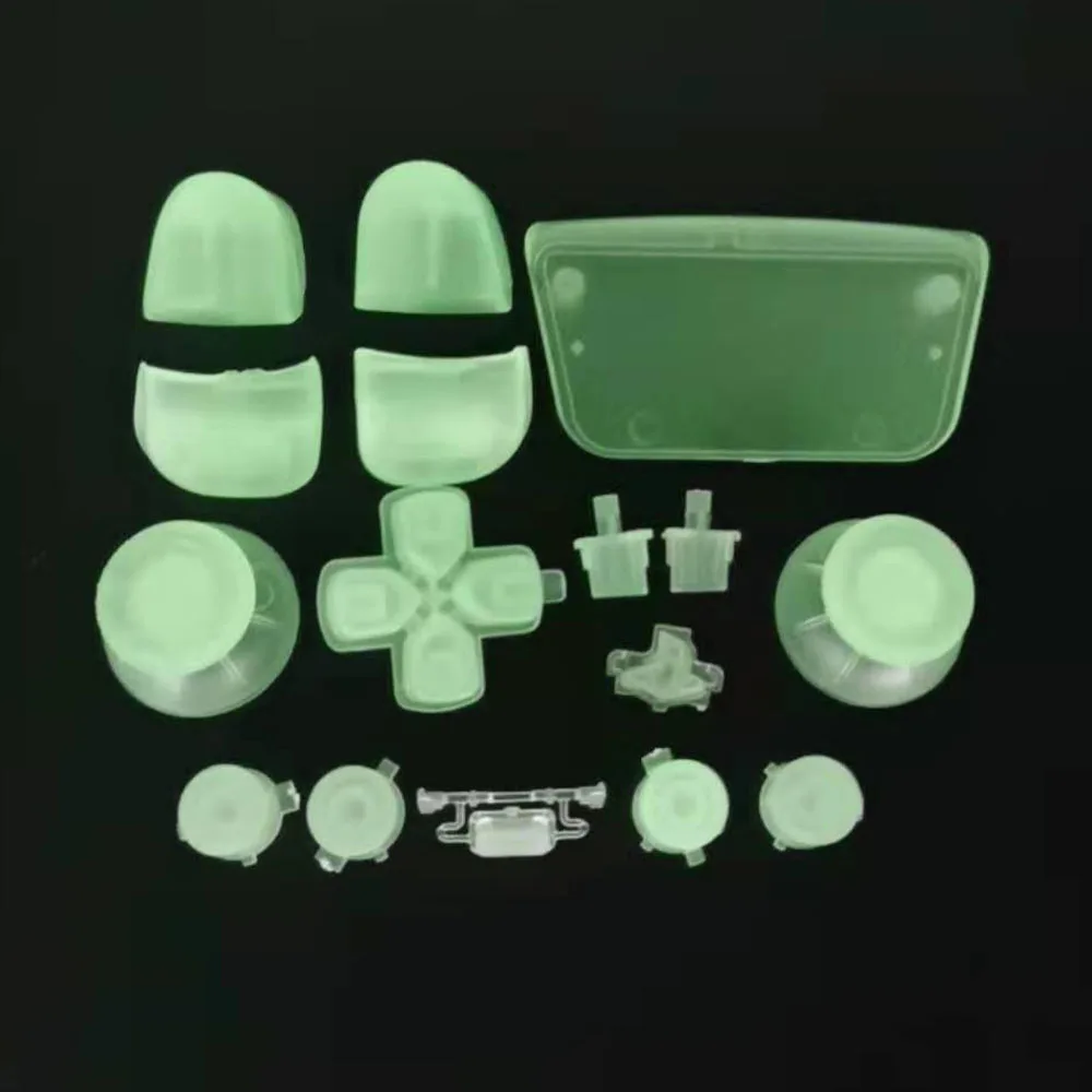 1 مجموعة D-pad R1 L1 R2 L2 الاتجاه مفتاح ABXY أزرار مقبض المقود غطاء قبعات ل بلاي ستيشن 5 PS5 تحكم مجموعة كاملة زر