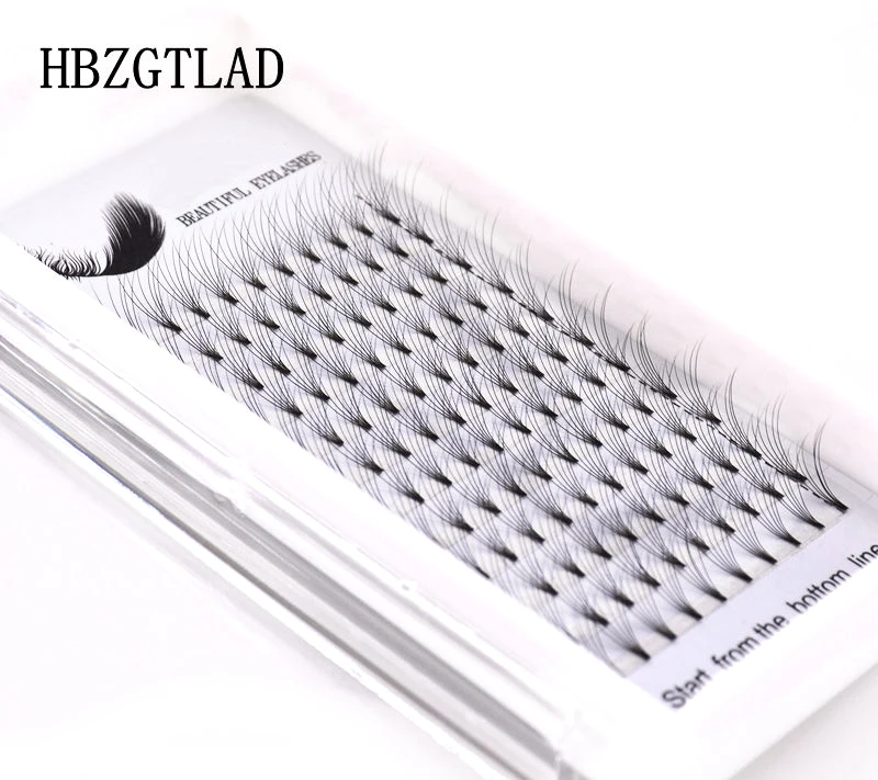 New 3/6/10/20D Russian Volume Eyelashes Extension Short Stem Pre-made Fans C/D 0.05-0.15 Mink Lash Eyelash Individual Extensions